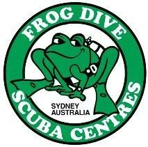 frog dive scuba centres logo