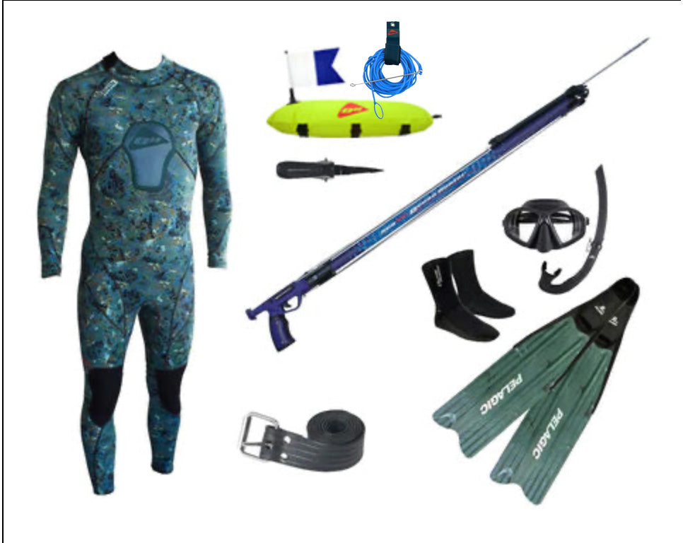 OH SGS - Beginners COMPLETE Spearfishing Package – Frog Dive