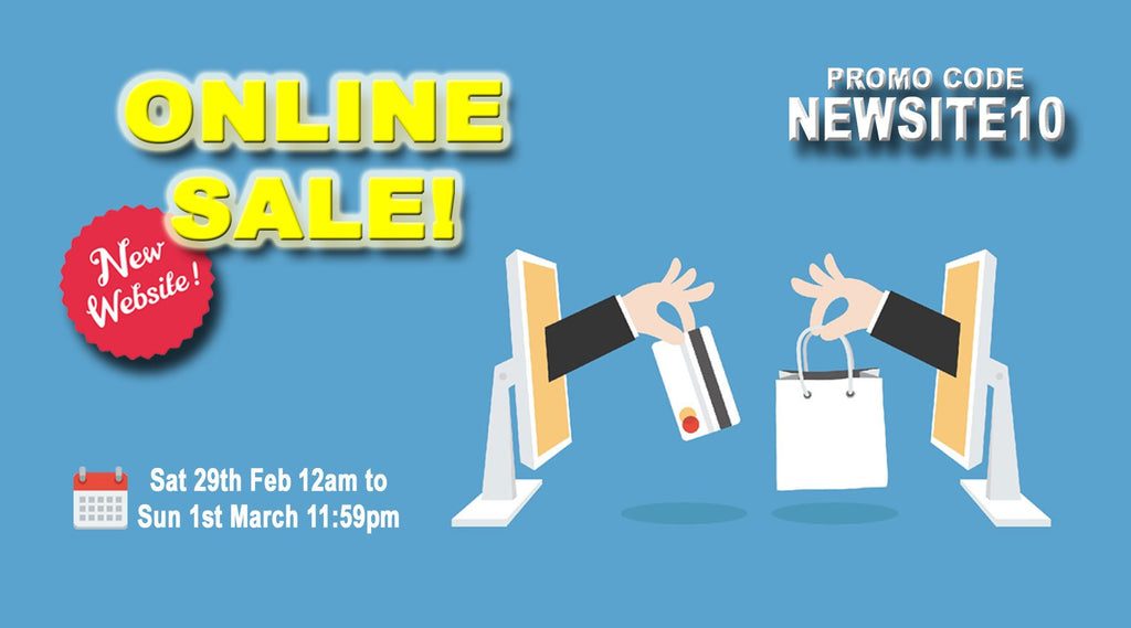 NEW WEBSITE ONLINE SALE