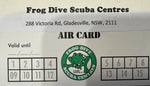 Frog Dive Air Card
