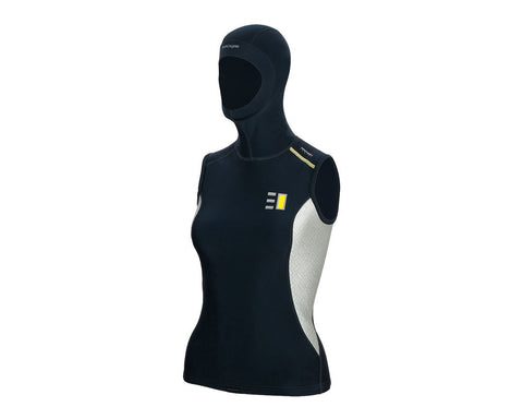 Enth Degree Atoll Hooded Vest Ladies - Frog Dive