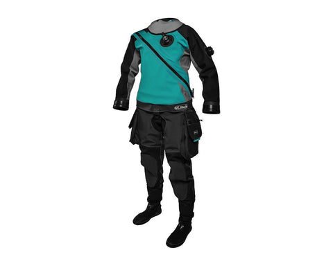 Santi E.Lite PLUS Drysuit - Ladies First - Frog Dive