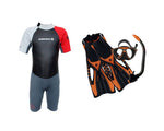 Kids Grommet Shortie Snorkelling Package - Frog Dive