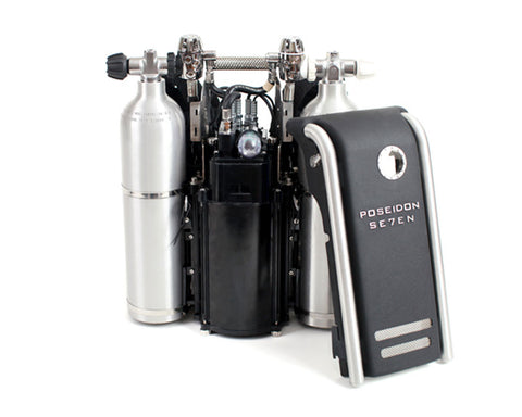 Poseidon Seven Rebreather frog dive