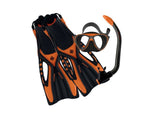 Ocean Pro Bondi KIDS/YOUTH Mask, Snorkel & Fins Set - Frog Dive