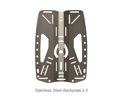 Hollis Backplate - SS & Aluminium