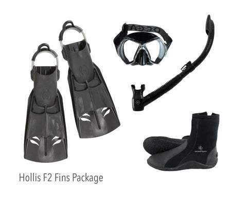 hollis f2 fins package