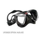 Oceanic Manta OR Hollis F2 - Mask Snorkel & Fins Package
