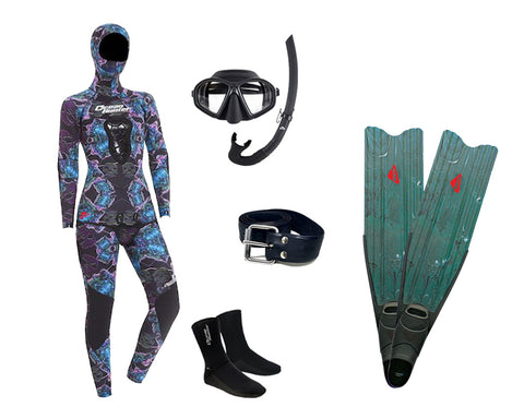 Ocean Hunter Artemis Freediving Package Ladies