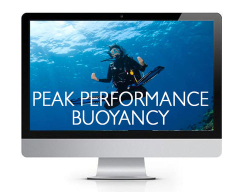 ONLINE TRAINING: PADI Peak Performance Buoyancy Course