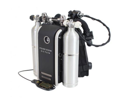 Poseidon Seven Rebreather frog dive