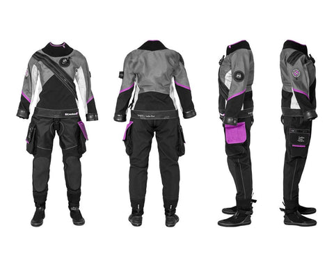 Santi E.Motion PLUS Drysuit - Ladies First - Frog Dive