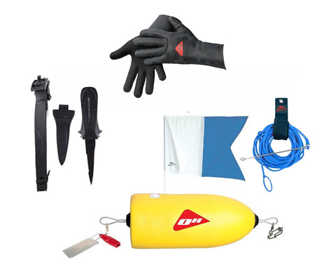 Torpedo Foam Float & Accessories Package