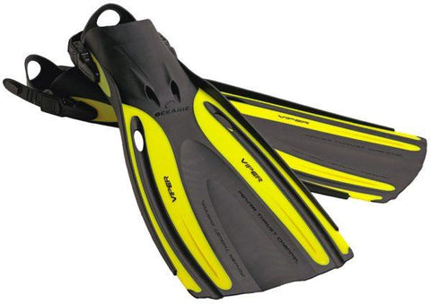 Oceanic Viper - Mask Snorkel & Fins Package - Frog Dive