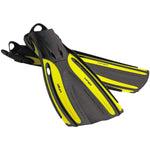 viper black and yellow fin